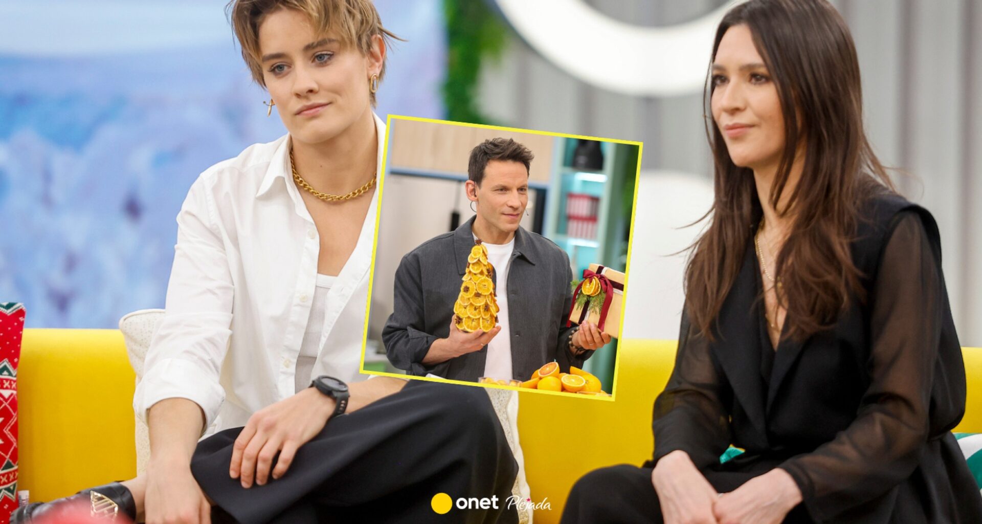 Tomasz Wolny zapytał Lesar o byłego partnera. Zillmann siedziała obok