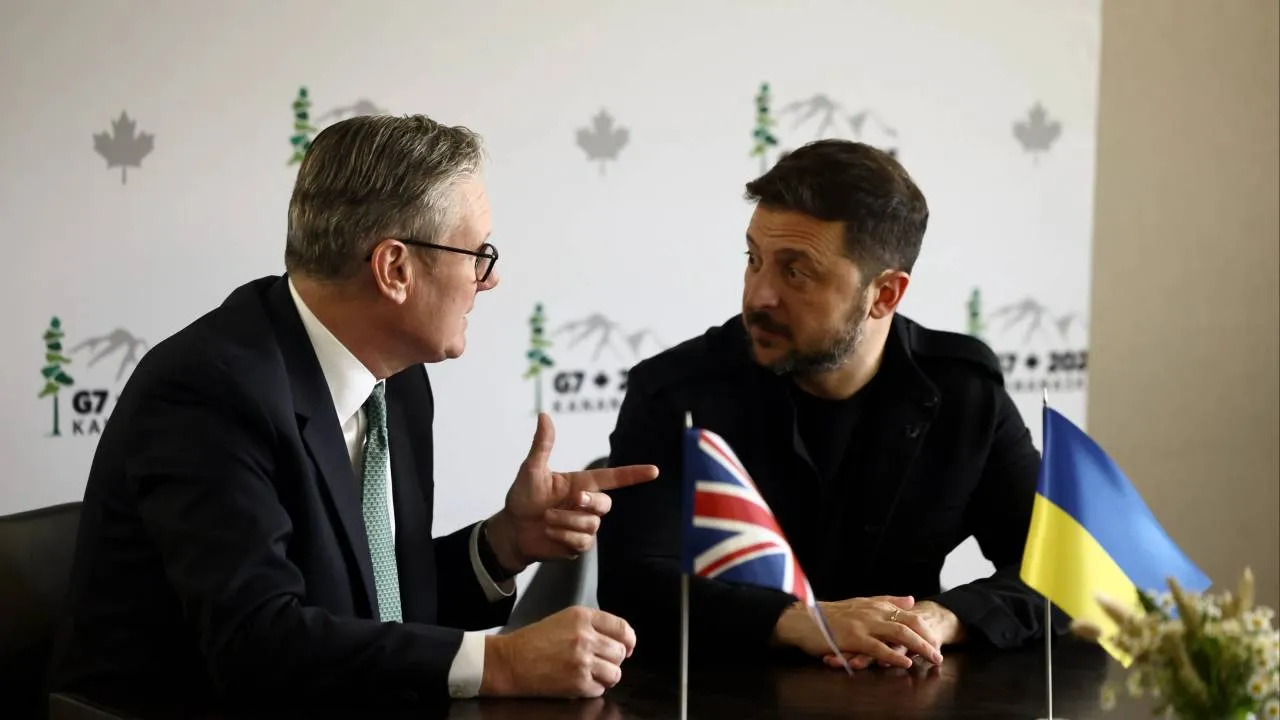 Keir Starmer, Wołodymyr Zełenski