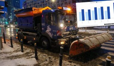 Oto ile kosztowało odśnieżanie Warszawy po śnieżycy. "170 pługoposypywarek"