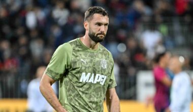 Sebastian Walukiewicz z Sassuolo i Luca Ranieri z Fiorentiny