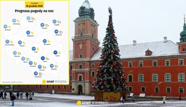 Takiej pogody w Wigilię dawno nie mieliśmy. Fala mrozów rozleje się po Polsce