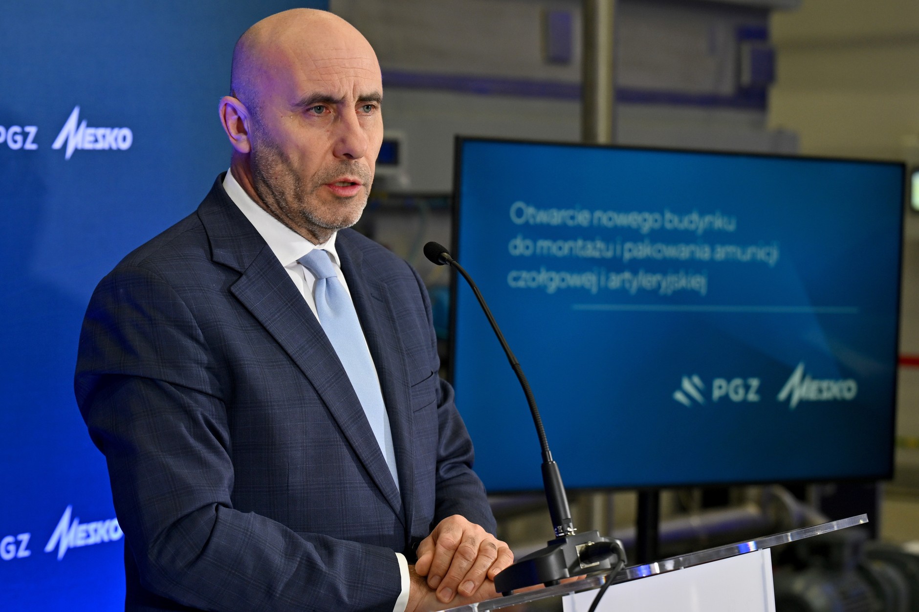 Prezes PGZ Adam Leszkiewicz 