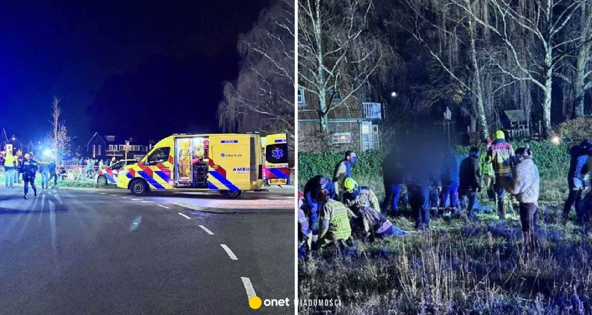 Kierowca wjechał w tłum na paradzie w Holandii. Są ranni - Onet Wiadomości