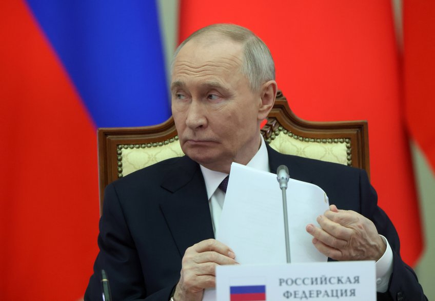 Prezydent Rosji Władimir Putin w Sankt Petersburgu, 21 grudnia 2025 r. 