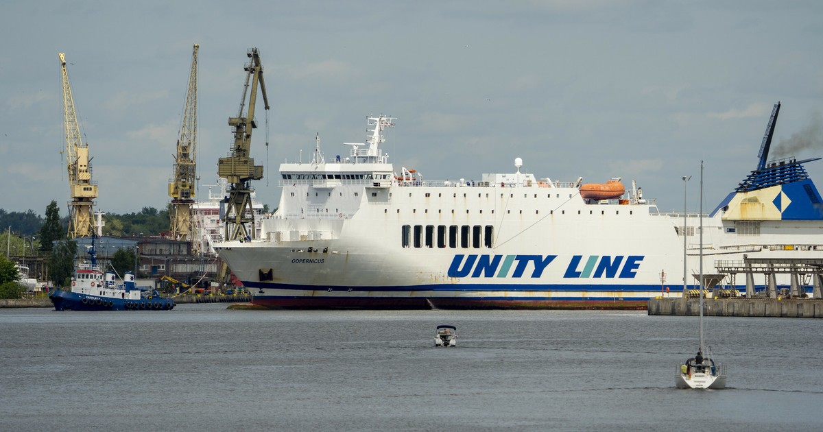 Człowiek wypadł za burtę polskiego promu. Są nowe informacje