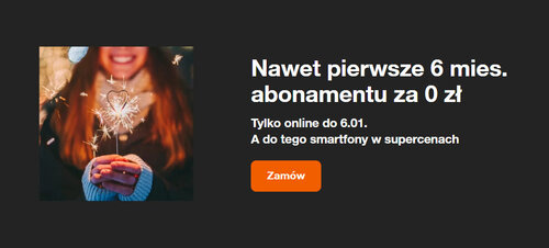 Promocja abonamentu Orange