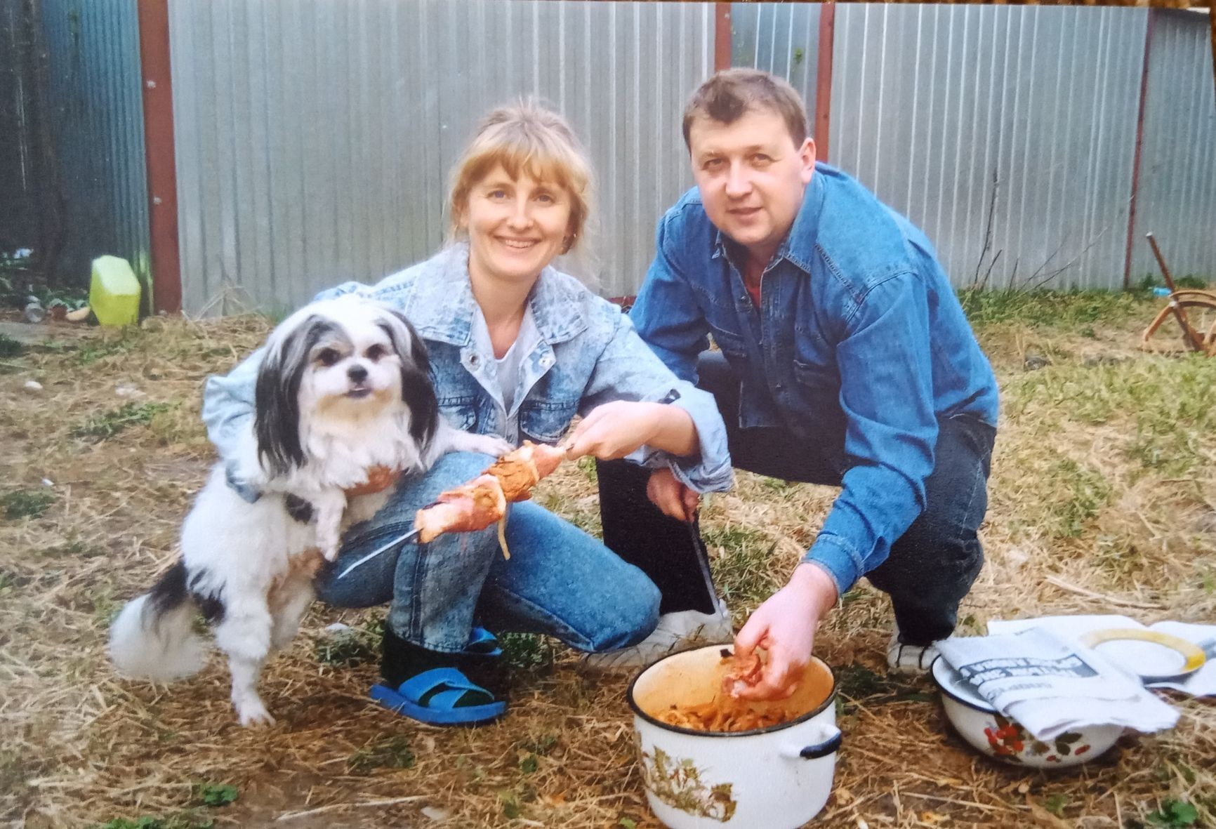 Olga i Iwan Tkaczewowie na wakacjach