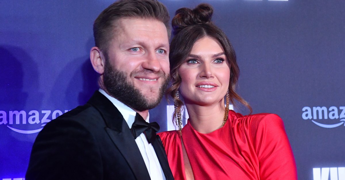 Jakub Błaszczykowski z ukochaną Agatą w 2008 r.