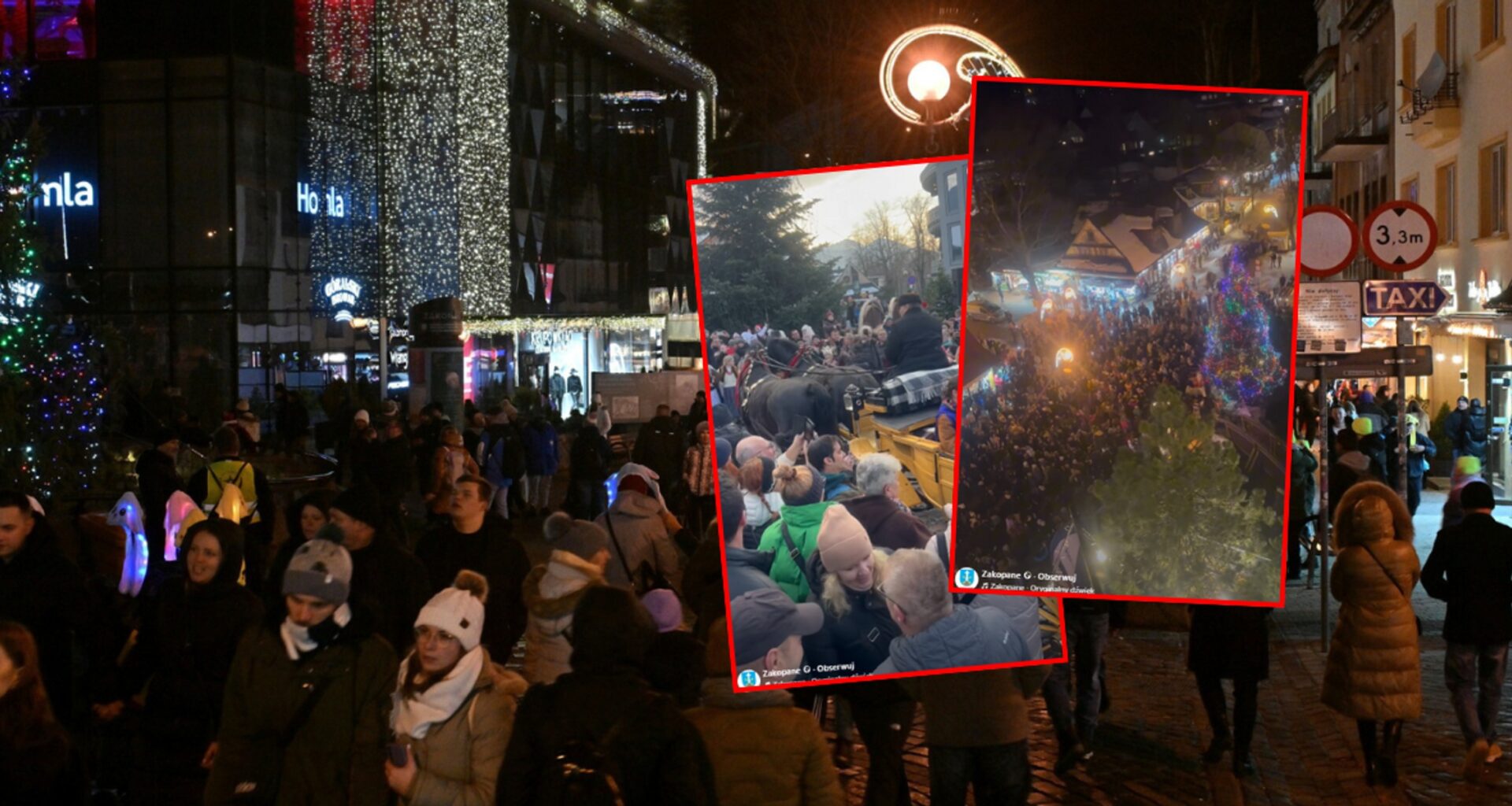 Zdjęcia z Krupówek obiegły media społecznościowe