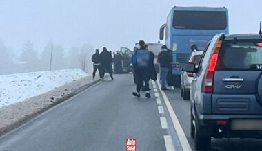 Interwencja policji na drodze wojewódzkiej nr 534. To była ustawka pseudokibiców