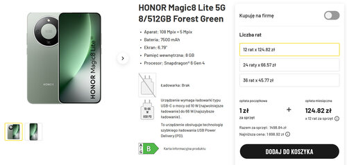 Honor Magic8 Lite