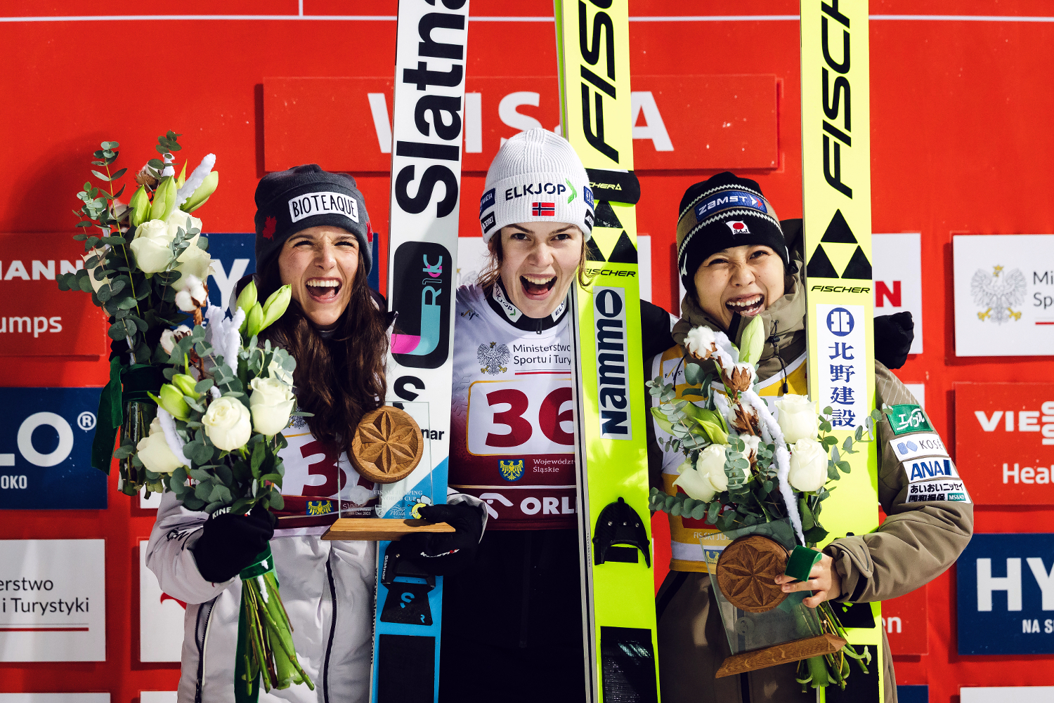 Skoki narciarskie. PŚ Pań w Wiśle: Triumf Stroem, Twardosz dwudziesta