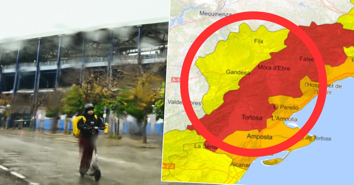 „Ekstremalne zagrożenie dla życia”. W Hiszpanii wydano czerwony alert