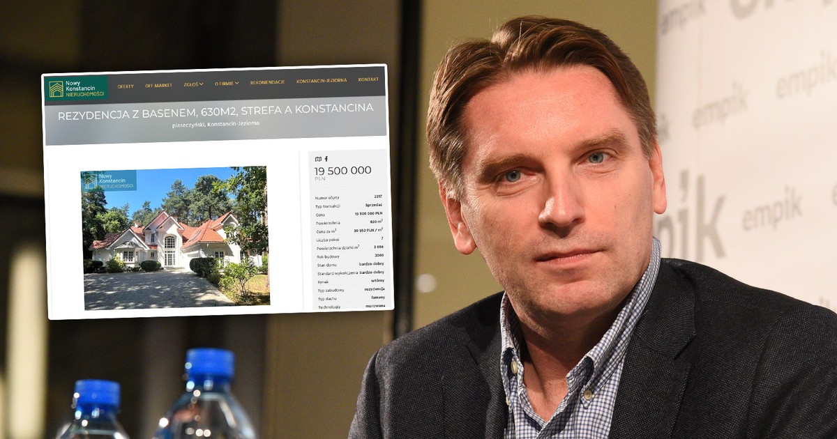 Willa Tomasza Lisa ponownie trafiła na sprzedaż. Cenę obniżono o 5 mln zł