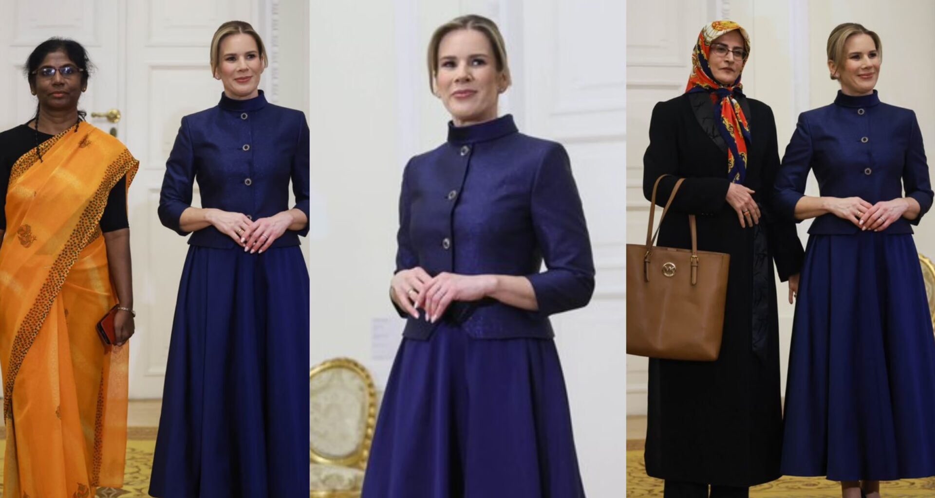 Marta Nawrocka z ambasadorkami