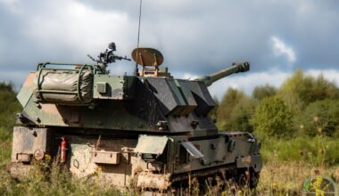 AHS Krab należąca do 5. Lubuskiego Pułku Artylerii.