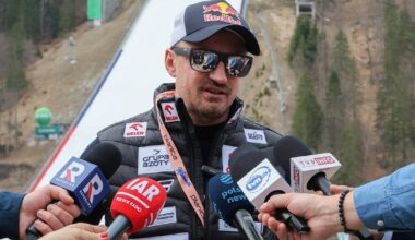 Piotr Żyła i Dawid Kubacki