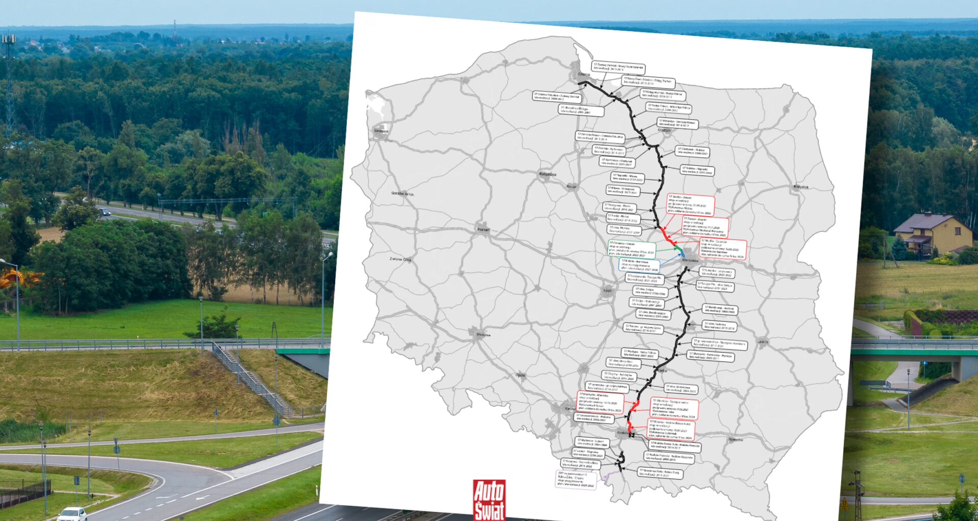 Kiedy droga S7 koło Krakowa będzie otwarta? Czas na kolejny odcinek. Niskie ograniczenie