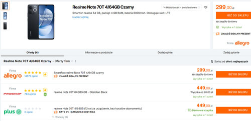 realme Note 70T