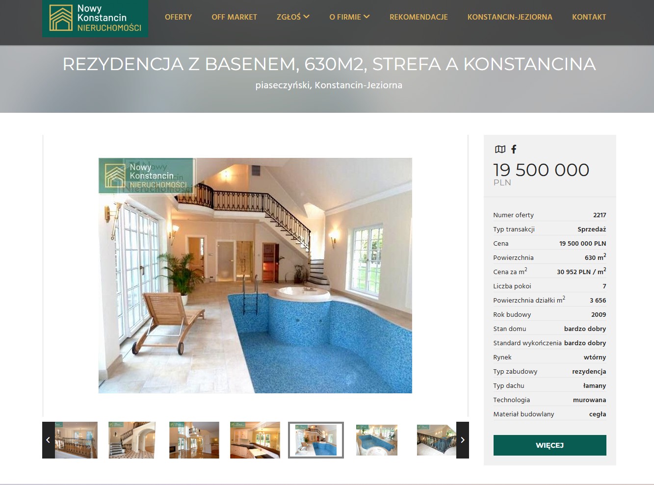 Rezydencja Tomasza Lisa ponownie wystawiona na sprzedaż