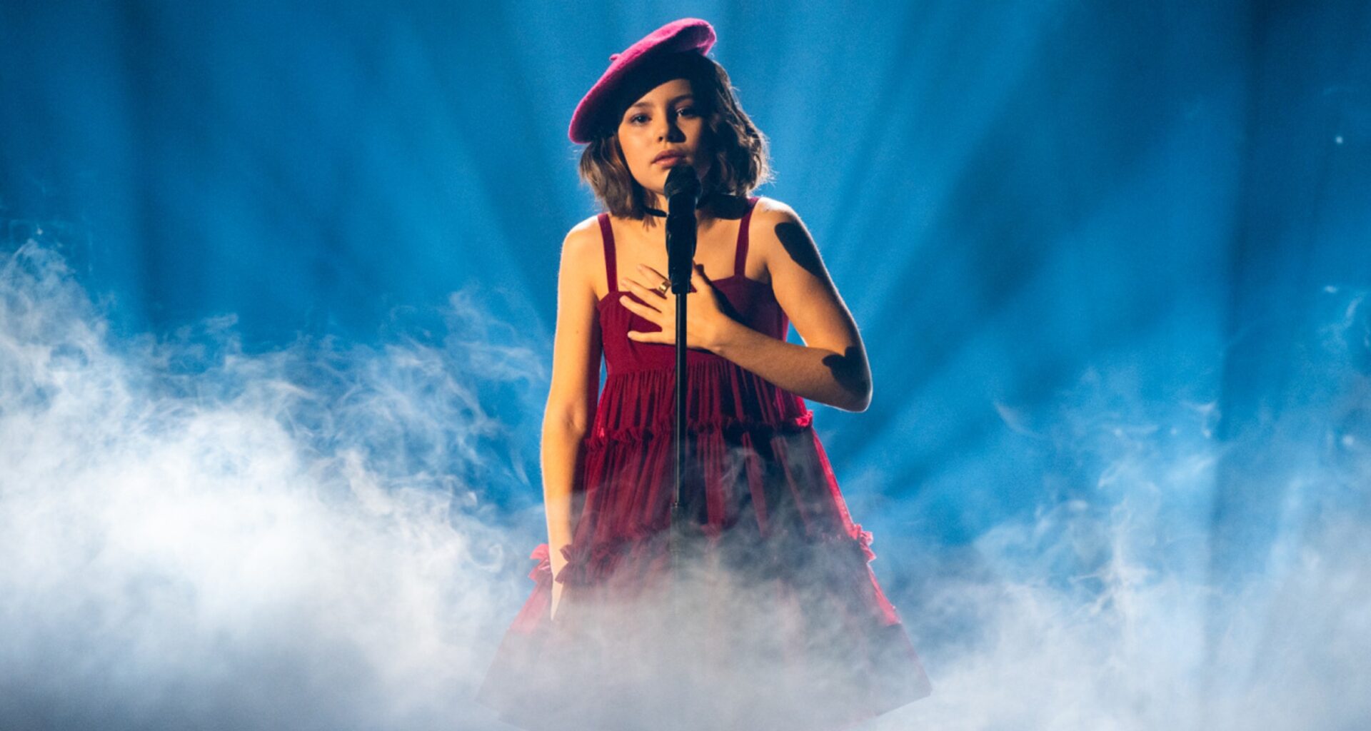 Lou Deleuze podczas próby do swojego występu