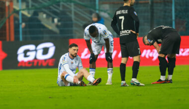 Gisli i Filip po badaniach - Lech Poznań