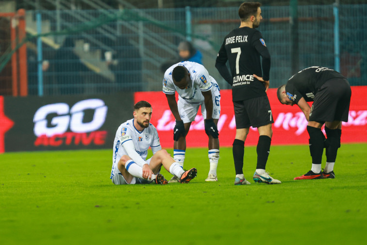 Gisli i Filip po badaniach - Lech Poznań