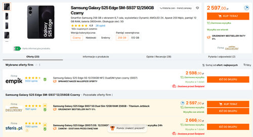 Samsung Galaxy S25 Edge