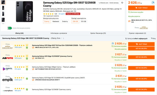 Samsung Galaxy S25 Edge