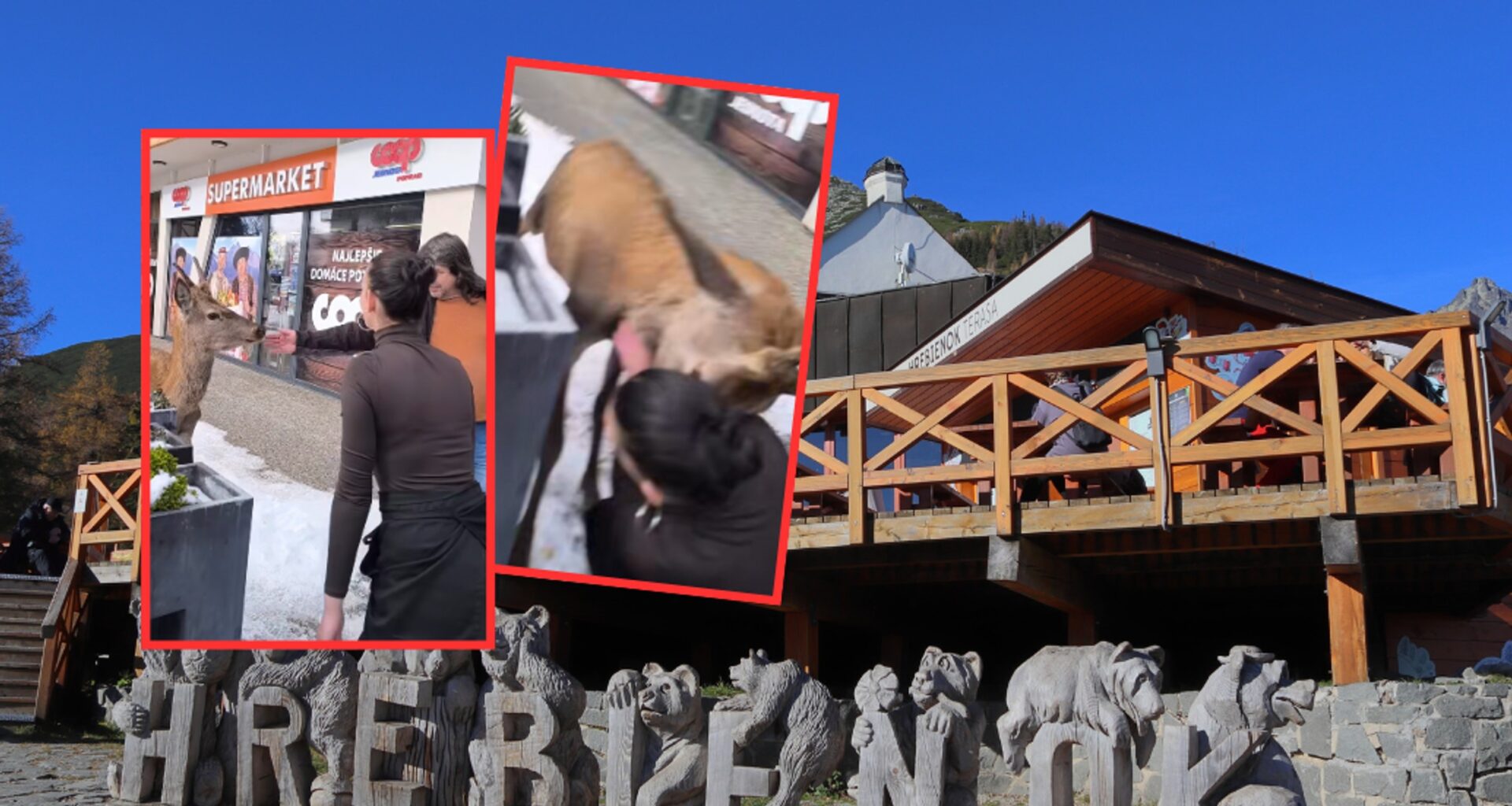 Skrajnie niebezpieczne zachowanie turystów na Słowacji