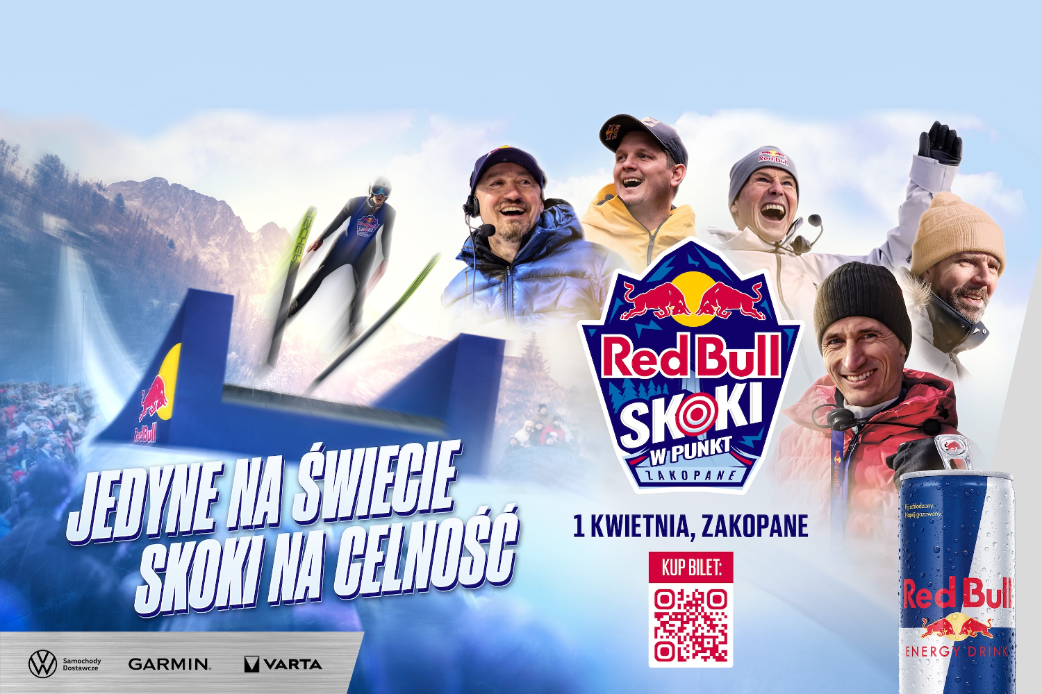 Skoki narciarskie. Małysz znów zmierzy się z wielkimi rywalami, Red Bull Skoki w Punkt wracają do Zakopanego!