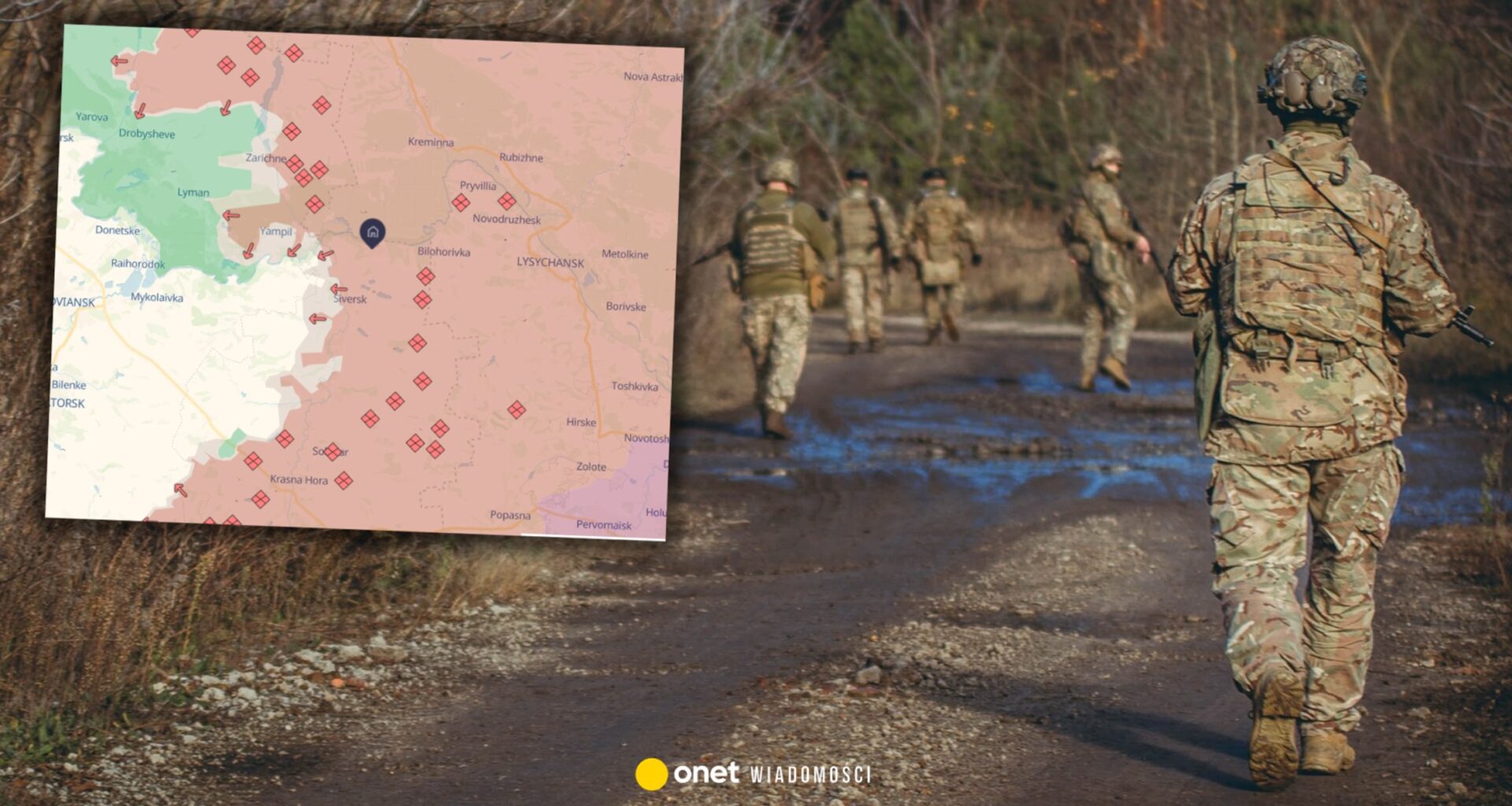 Rosjanie forsują rzekę na wschodzie Ukrainy. "Wyjątkowo trudna sytuacja"