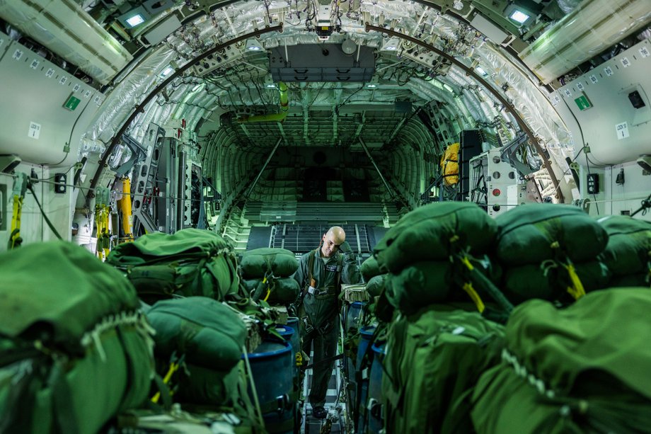 Wnętrze brazylijskiego KC-390