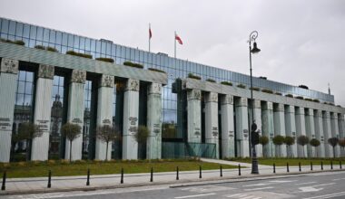 Protestujący zakłócili posiedzenie Sądu Najwyższego. Interweniowała policja