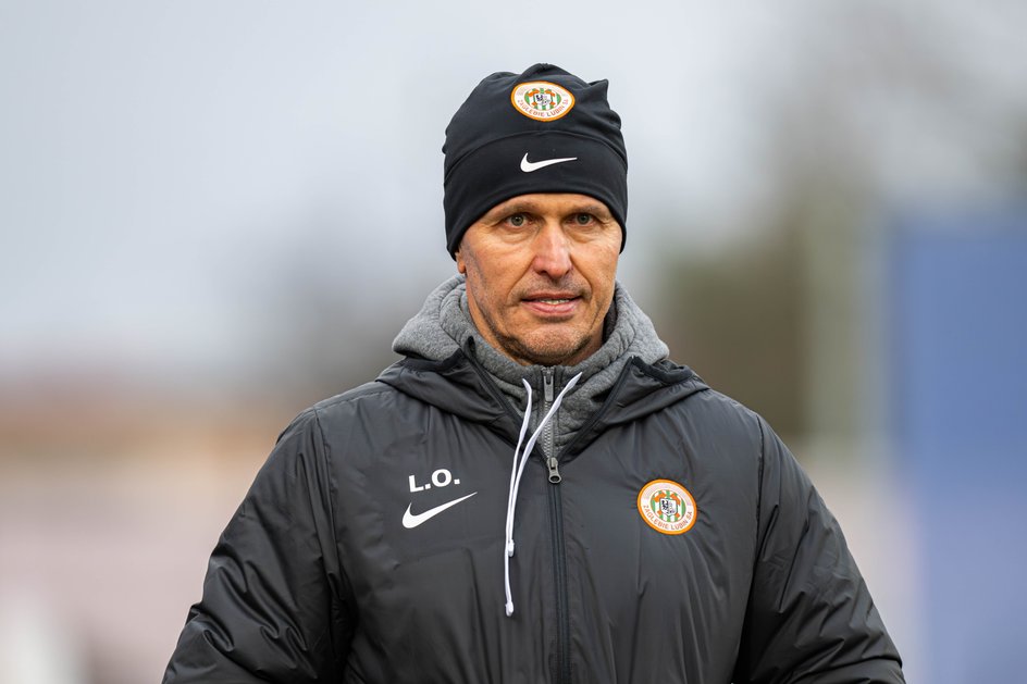 Trener KGHM Zagłębia Lubin Leszek Ojrzyński