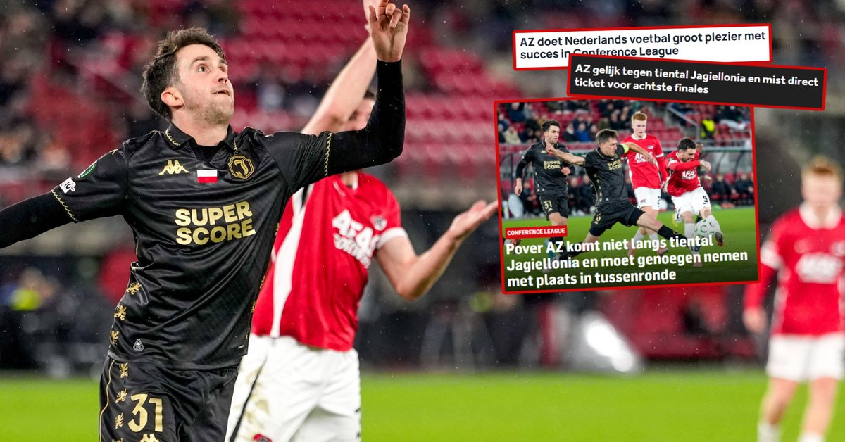 AD.nl w zaskakujący sposób pisze o meczu AS - Jagiellonia