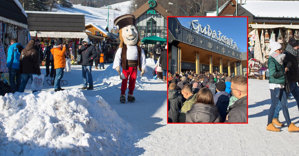 Turysta z Węgier pokazał, co działo się w sobotę pod Gubałówką