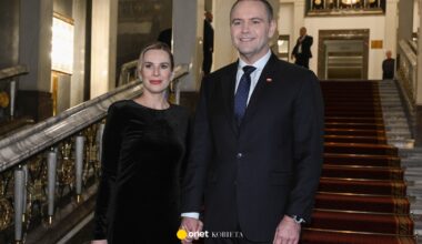 Marta Nawrocka w czarnej kreacji na jubileuszu. Fani komentują stylizację