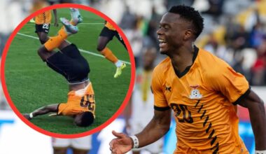 Puchar Narodów Afryki 2025. Groźny upadek po golu w doliczonym czasie. Nieudane salto Patsona Daki [WIDEO] - sport.tvp.pl