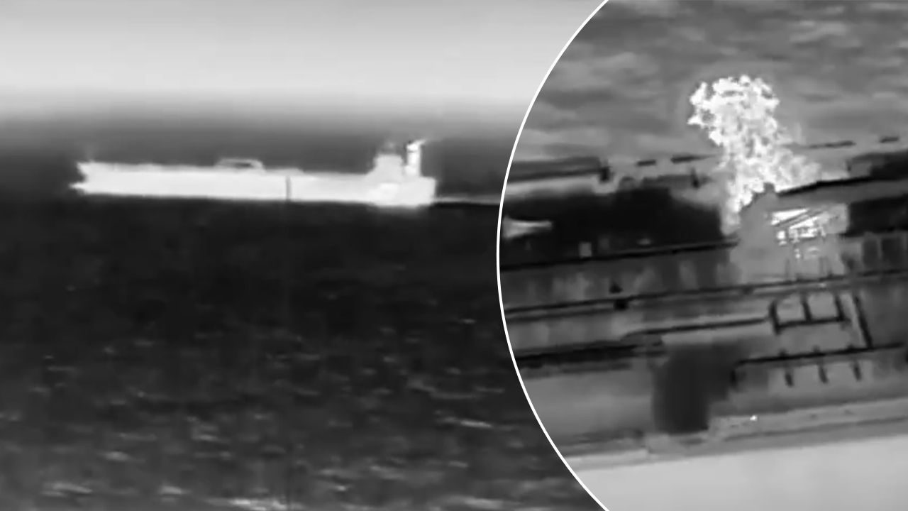 Ukraina trafiła kolejny rosyjski tankowiec. Putin zapowiada reakcję - TVP Info