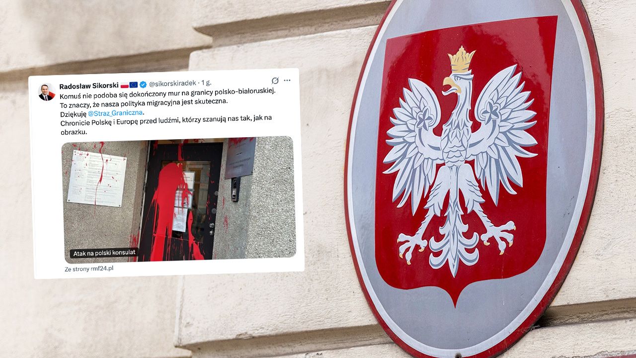 „Szanują nas tak, jak na obrazku”. Szef MSZ reaguje po ataku na konsulat - TVP Info