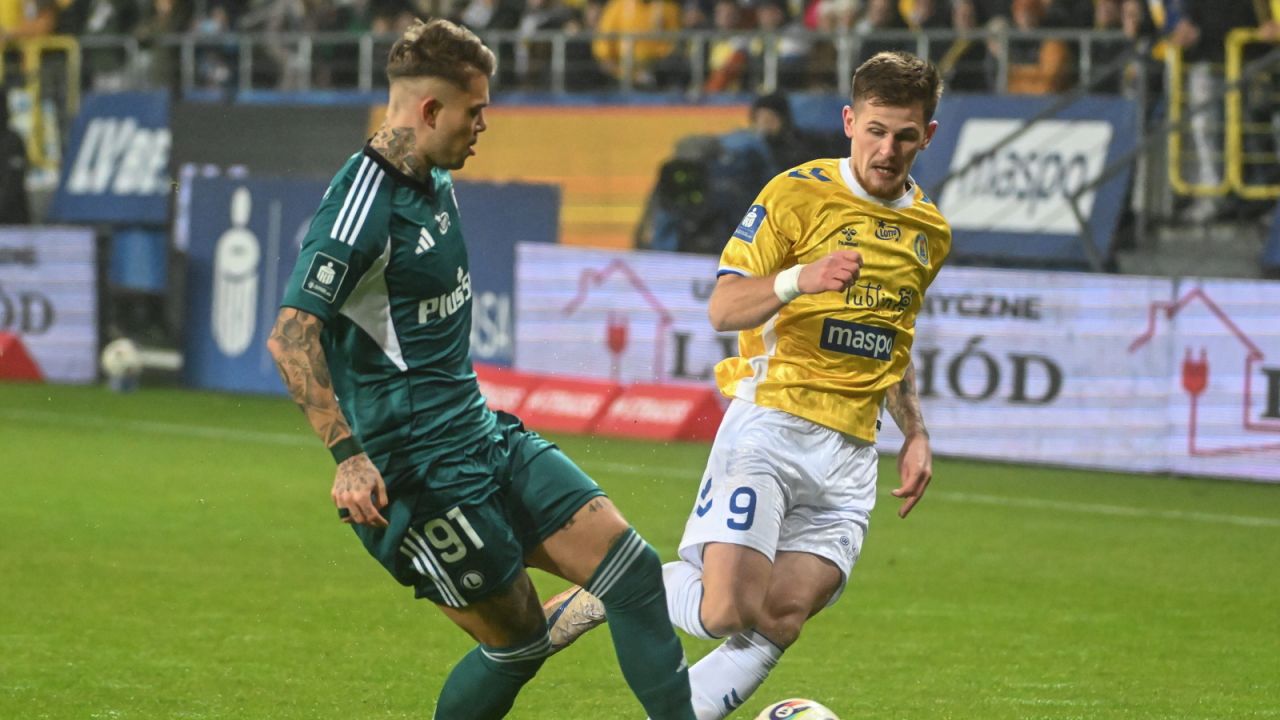 PKO BP Ekstraklasa. Motor Lublin zremisował z Legią Warszawa na zakończenie 17. kolejki [WIDEO] - sport.tvp.pl