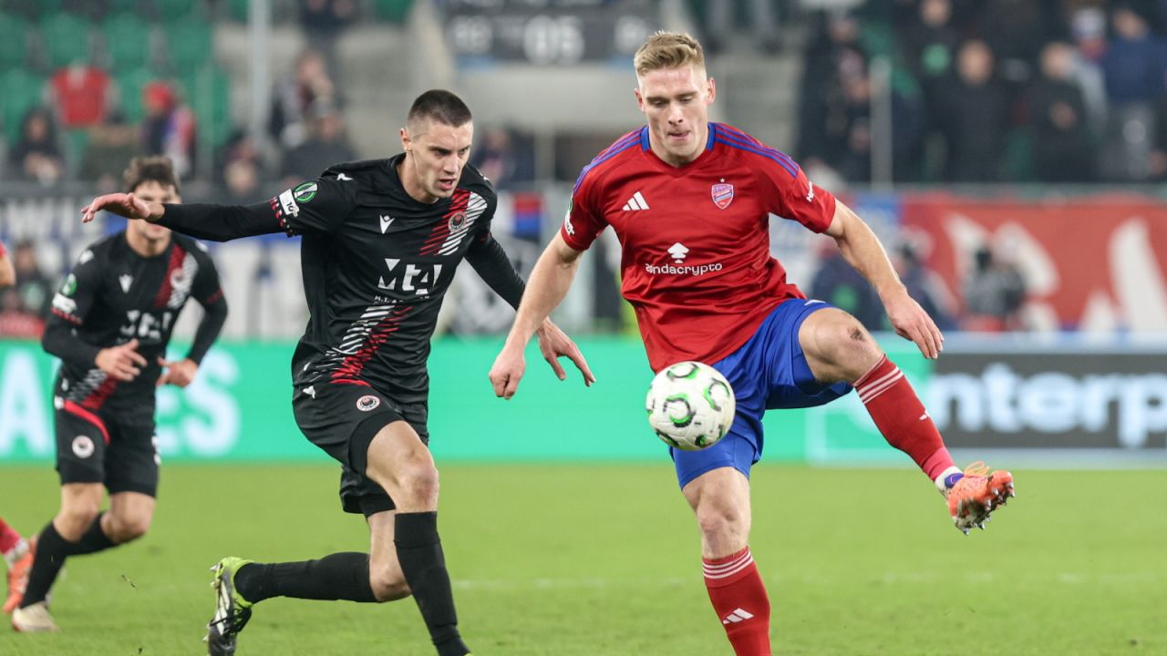 Liga Konferencji: Raków Częstochowa z kolejną wygraną. Tym razem pokonał Zrinjski Mostar [WIDEO] - sport.tvp.pl