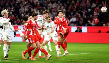 Kacper Potulski strzelił gola Bayernowi Monachium w meczu 14. kolejki Bundesligi - sport.tvp.pl