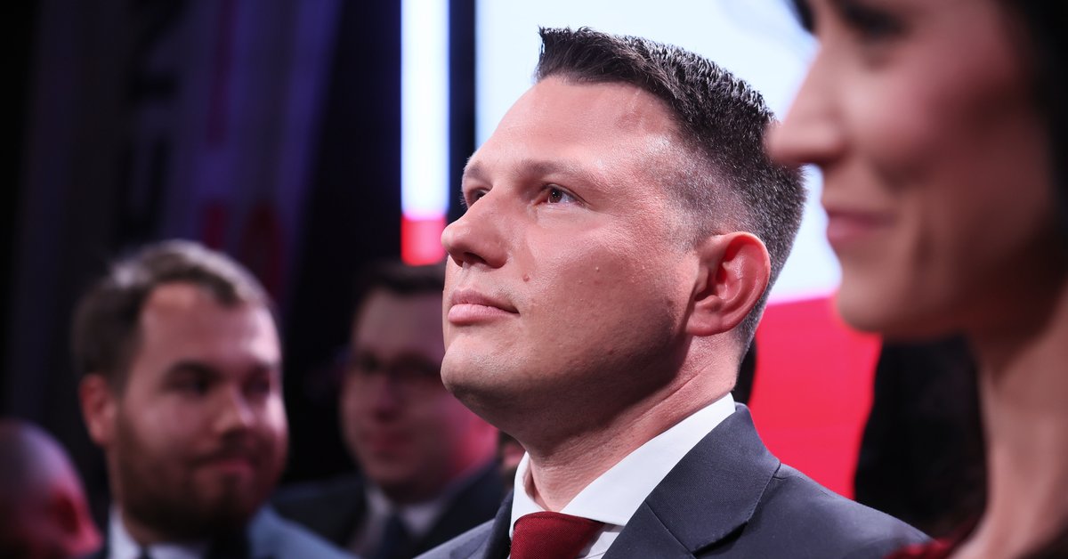 Mentzen komentuje grafikę z Tuskiem. "Druga strona robi ze mnie taliba" - Onet