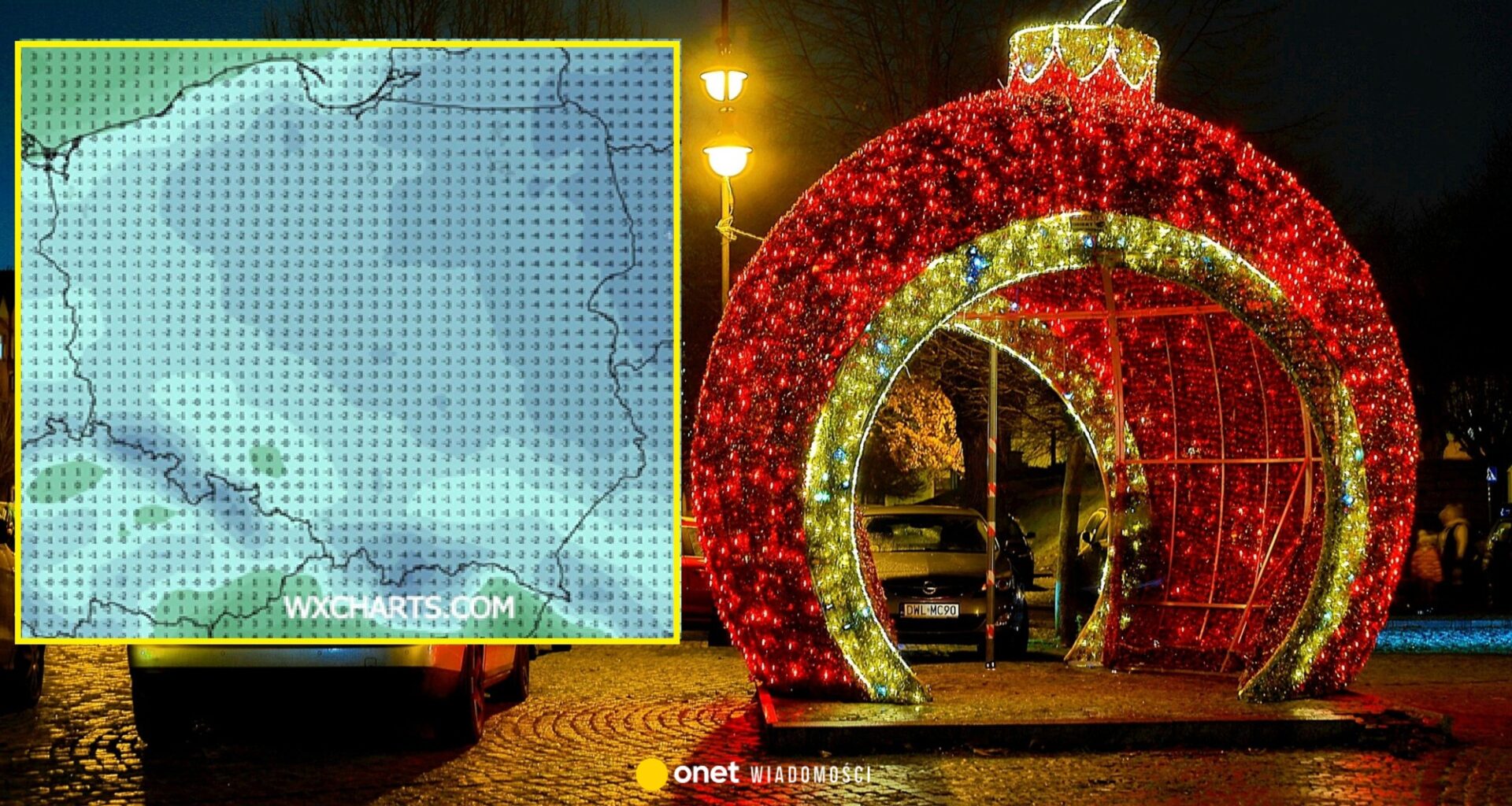 Wigilia przyniesie mróz, ale śnieg tylko lokalnie. Tutaj może zrobić się biało