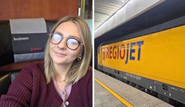 Kupiłam bilet na podróż w biznes klasie RegioJet za 79 zł. "Bałem się, że w ogóle nie pojedzie" [RELACJA]