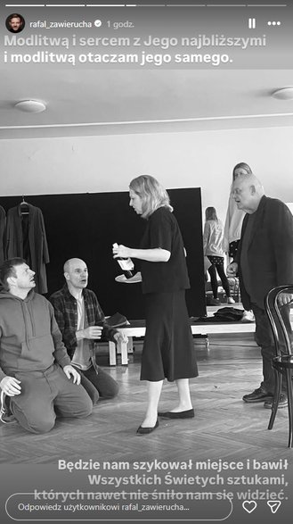 Rafał Zawierucha żegna Piotra Cieplaka