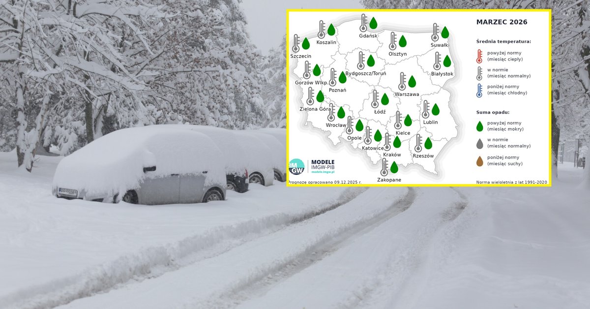 Styczeń przyniesie klasyczną, polską pogodę