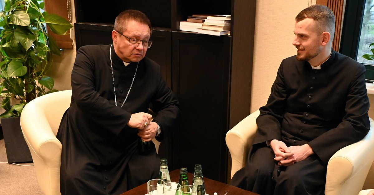 Kardynał Grzegorz Ryś mianował ks. Łukasza Jachymiaka swoim osobistym sekretarzem